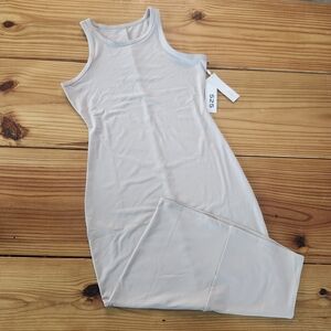 525 America Light Pink Midi Dress Medium